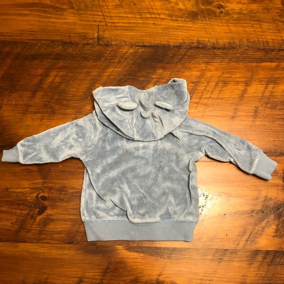 Carter's 2-Piece Bear Little Jacket and Pant Set in Blue - Picture 4 of 6